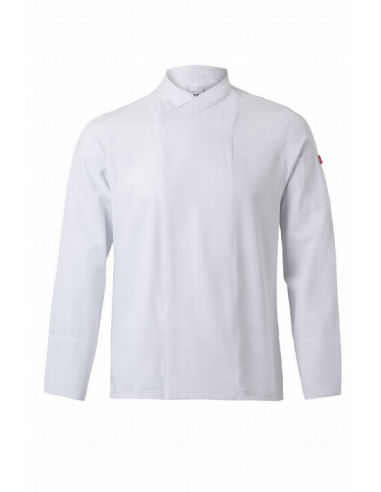 Título (SEO): Chaqueta de cocina microfibra con espalda Coolmax 405210 | Velilla