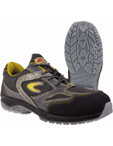 GRAND SLAM S1P SRC  Zapato de seguridad transpirable con tejido BREATEX y puntera de aluminio