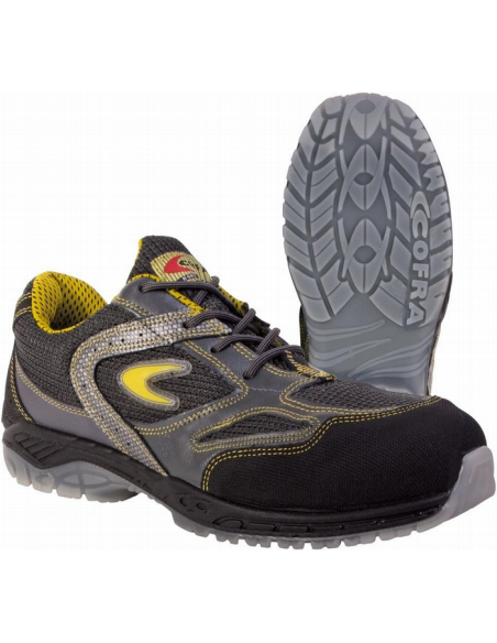 GRAND SLAM S1P SRC  Zapato de seguridad transpirable con tejido BREATEX y puntera de aluminio