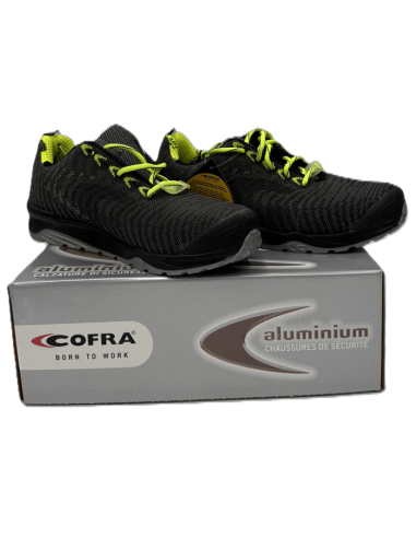 Cofra CLUB S1P ESD SRC / Zapato de seguridad ESD con puntera de aluminio y tejido transpirable