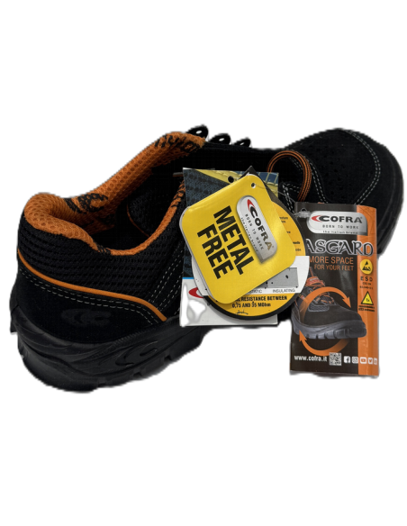 Cofra BIFROST S1P ESD SRC / Zapato de seguridad para microelectrónica y zonas ATEX