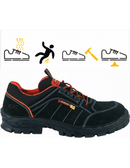 Cofra BIFROST S1P ESD SRC / Zapato de seguridad para microelectrónica y zonas ATEX