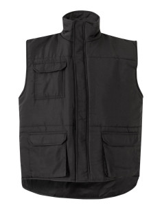 Chaleco acolchado multibolsillos Velilla 205901 con cremallera oculta - Varias tallas y colores 2