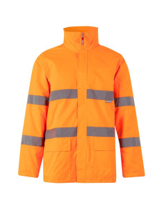Parka Alta Visibilidad con Cintas Reflectantes - Normativa EN ISO 20471 y EN ISO 13688