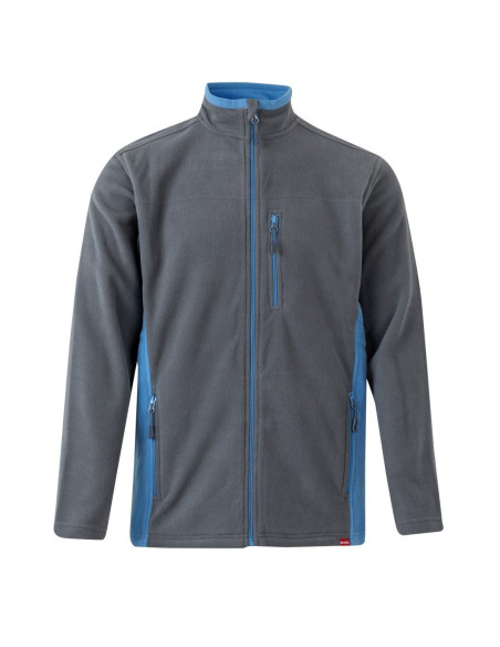 Chaqueta polar bicolor Velilla 201504 de microfibra con cierre de cremallera - Varias tallas y colores