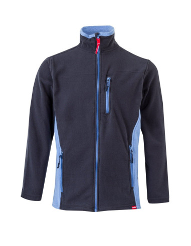 Chaqueta polar bicolor Velilla 201504 de microfibra con cierre de cremallera - Varias tallas y colores