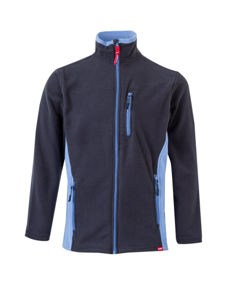 Chaqueta polar bicolor Velilla 201504 de microfibra con cierre de cremallera - Varias tallas y colores