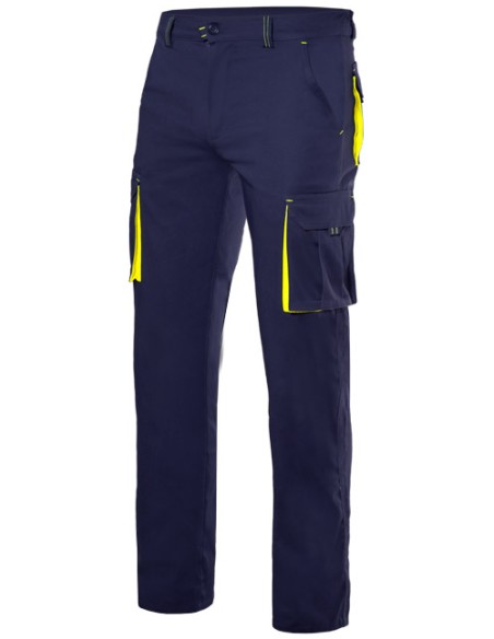Pantalón Stretch Bicolor Multibolsillos - Velilla con maxima comodidad