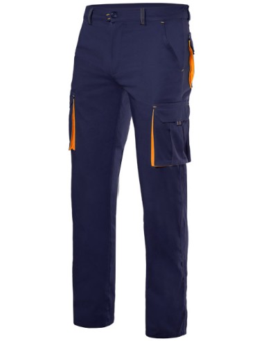 Pantalón Stretch Bicolor Multibolsillos - Velilla con maxima comodidad