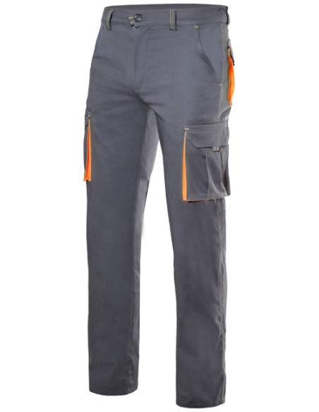 Pantalón Stretch Bicolor Multibolsillos - Velilla con maxima comodidad