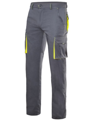 Pantalón Stretch Bicolor Multibolsillos - Velilla con maxima comodidad