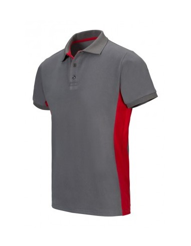 <img src="ruta-de-la-imagen.jpg" alt="Polo bicolor de manga corta, con cierre central de botones, cuello y puños de canalé, det