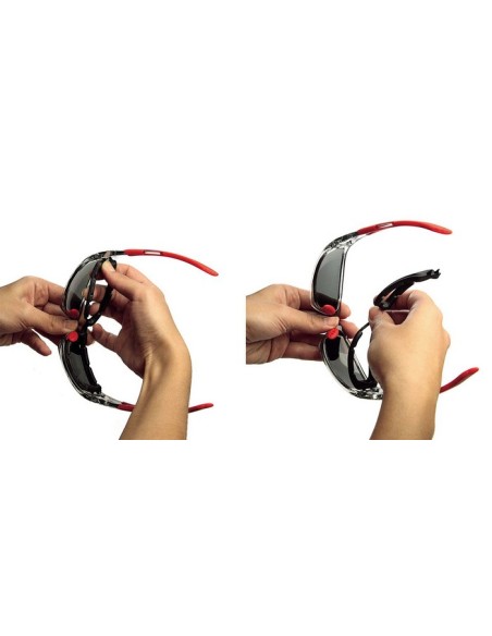 Pegaso F1  Gafas de Protección Antivaho con Foam Extraíble y Filtro UV400