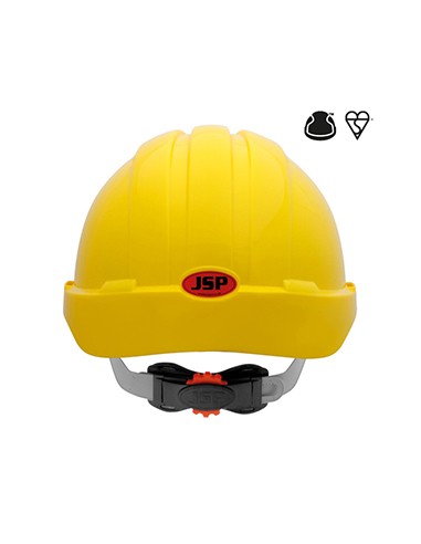 Casco Evo®3 Mid Peak Revolution® Ventilado Blanco - Trinquete Rotativo y Protección Industrial