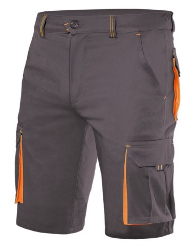 Bermudas Stretch Bicolor Multibolsillos - Velilla