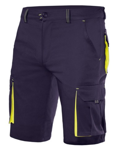 Bermudas Stretch Bicolor Multibolsillos - Velilla