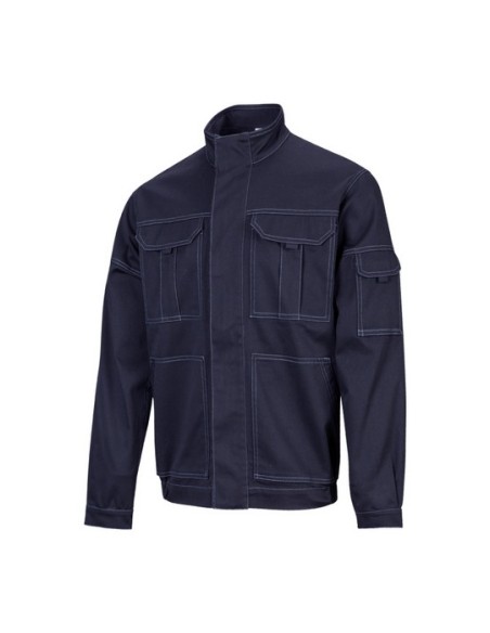 Cazadora stretch multibolsillos Velilla 106002S con cierre de cremallera - Varias tallas y colores